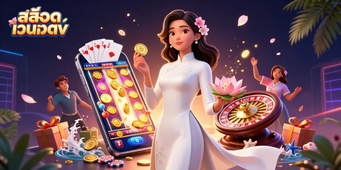 สัมผัสประสบการณ์สล็อตเว็บตรงด้วยเกมสลอตที่น่าตื่นเต้นและภาพที่สดใสในบรรยากาศคาสิโนที่น่าสนใจ