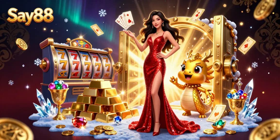 Experience thrilling gaming at Say88 with stunning characters and a vibrant casino atmosphere.