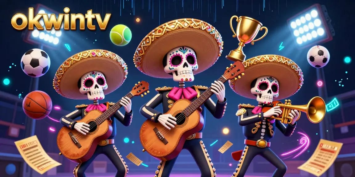 Experience live sports excitement with okwintv's thrilling mariachis and dynamic betting elements.