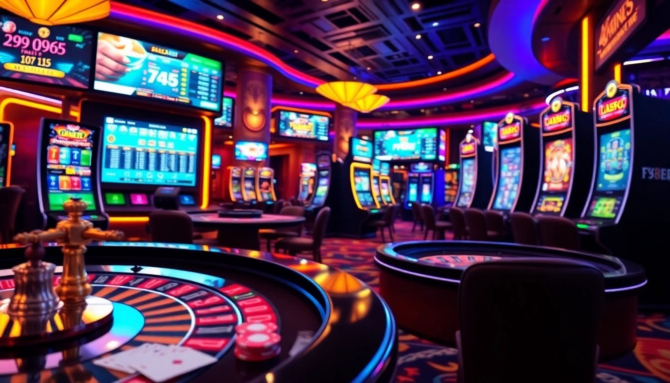 Experience the thrill of online gaming at f8bet.net.in with vibrant casino visuals and interactive betting.