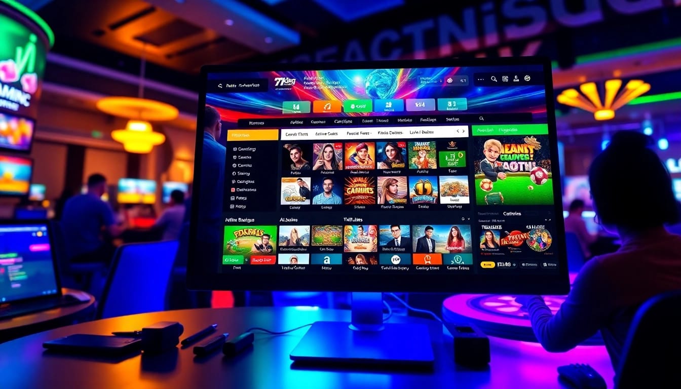 Ansprechende 79king-Online-Gaming-Plattform mit vielfältigen Spielen und lebendiger Benutzeroberfläche.