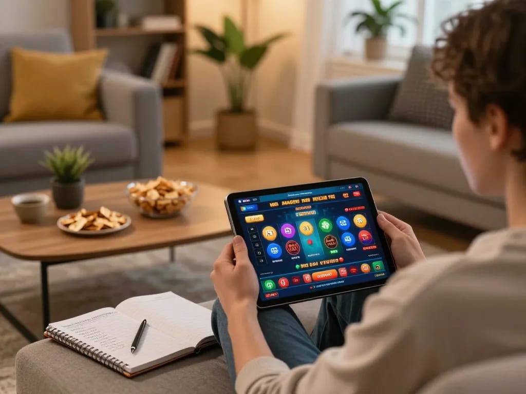 Engaging in non gamstop online casino gameplay from a cozy home setting with strategies.