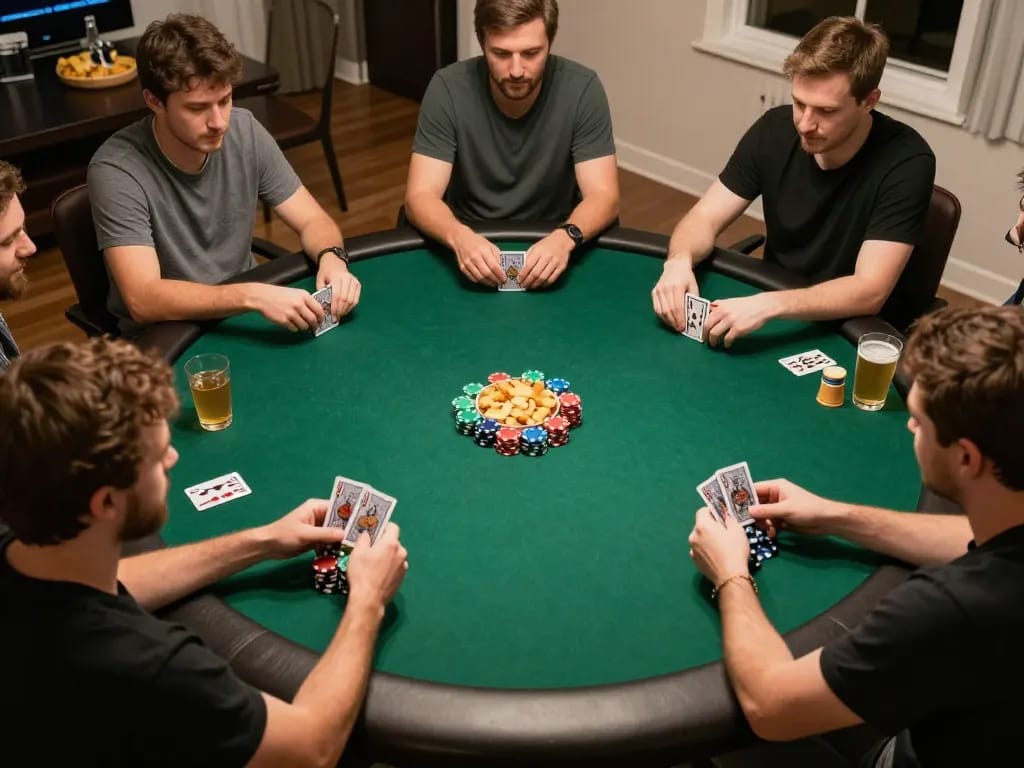 The app 555win offers an exciting home poker game experience with friends and strategic gameplay.