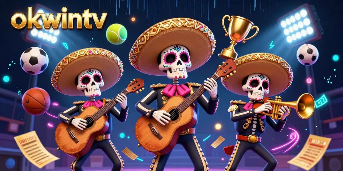 Experience live sports excitement with okwintv's thrilling mariachis and dynamic betting elements.