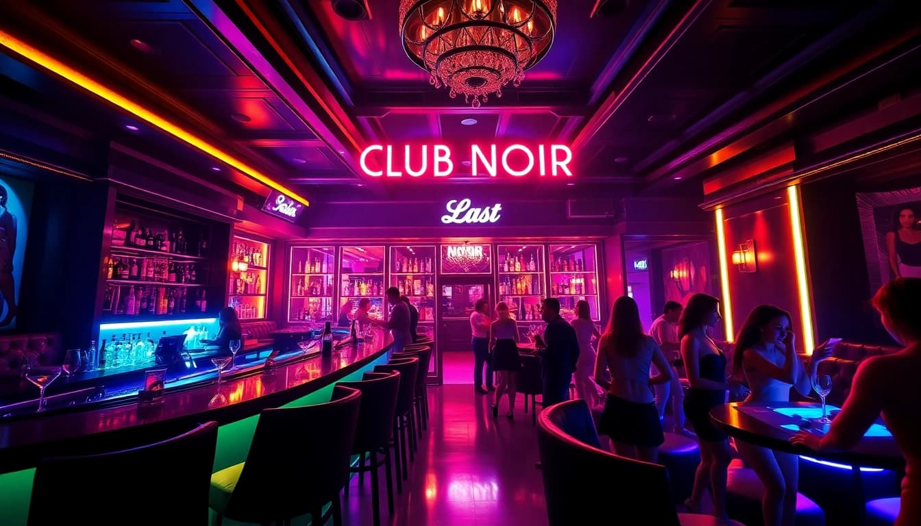 Night club sxm at Club Noir showcasing vibrant nightlife with stunning performers and energetic atmosphere.
