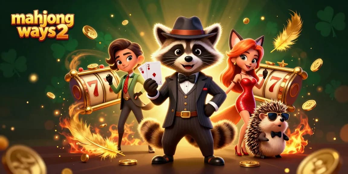 Experience winning strategies in mahjong ways 2 with a 3D scene full of characters and action.
