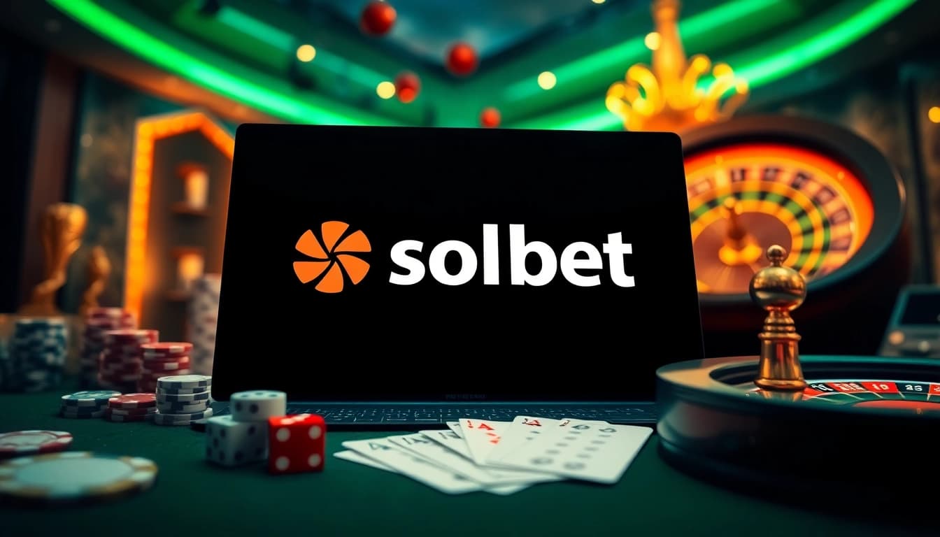 Engaging sbobet online casino scene with chips, roulette, and betting slips for thrilling gambling.