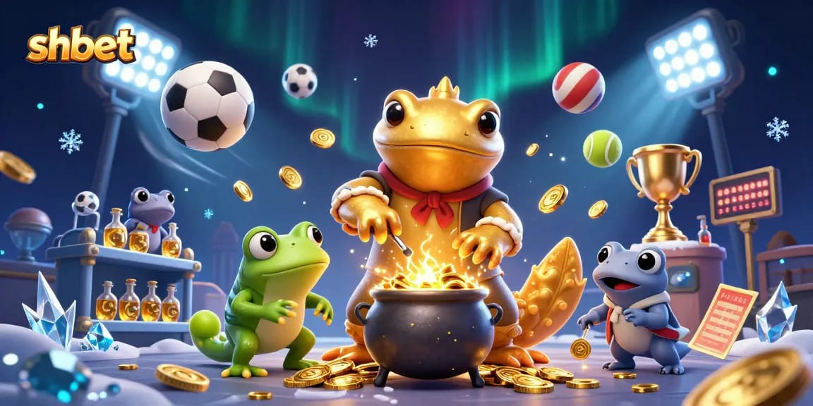 Engage in thrilling gameplay at shbet with dynamic sports betting visuals and enchanting golden illustrations.