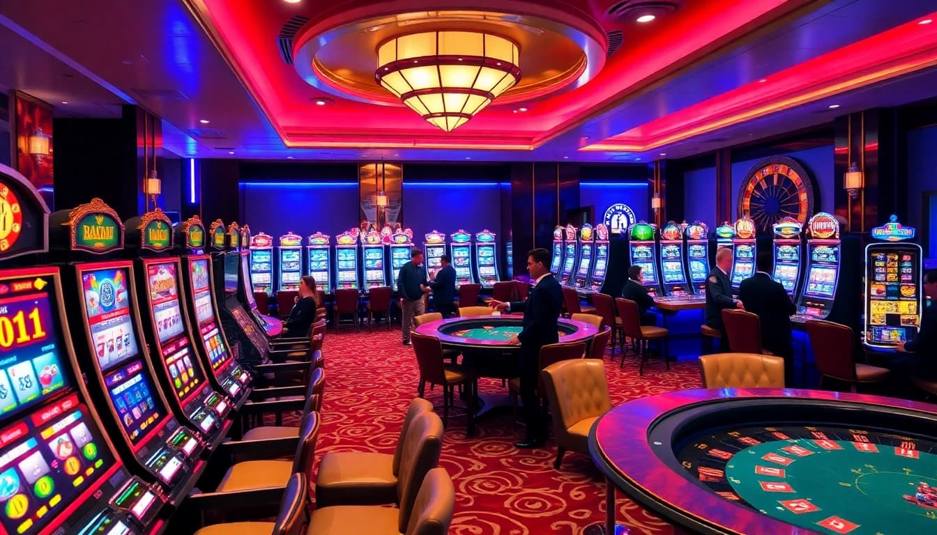 Experience the thrill of QQMacan Slot Gacor while playing captivating casino games at a luxurious venue.