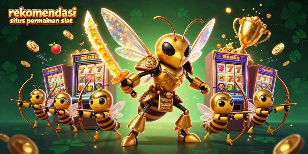 Rekomendasi situs permainan slot dengan ilustrasi slot dan karakter 3D menarik