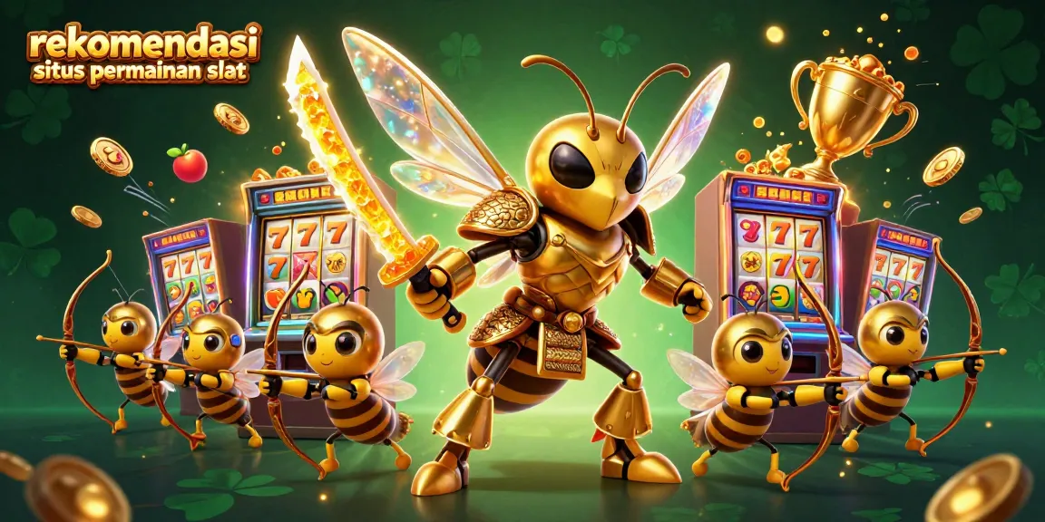 Rekomendasi situs permainan slot dengan ilustrasi slot dan karakter 3D menarik