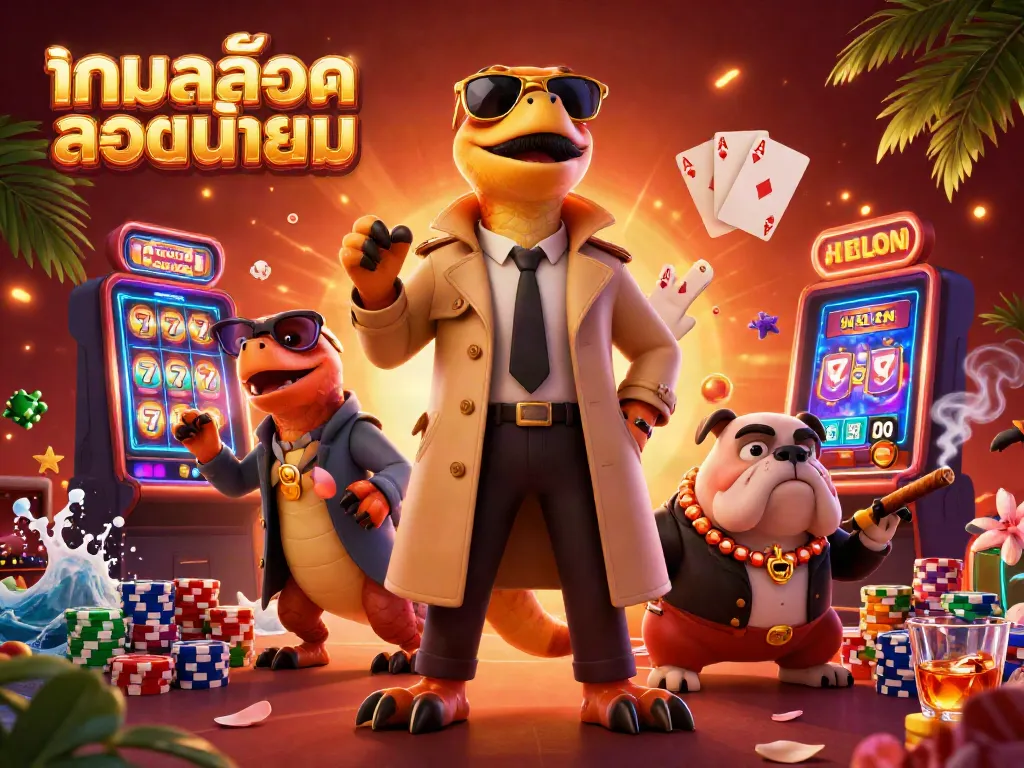 Engage with เกมสล็อตยอดนิยม through vibrant slot machines and lively casino action with raptors in disguise.
