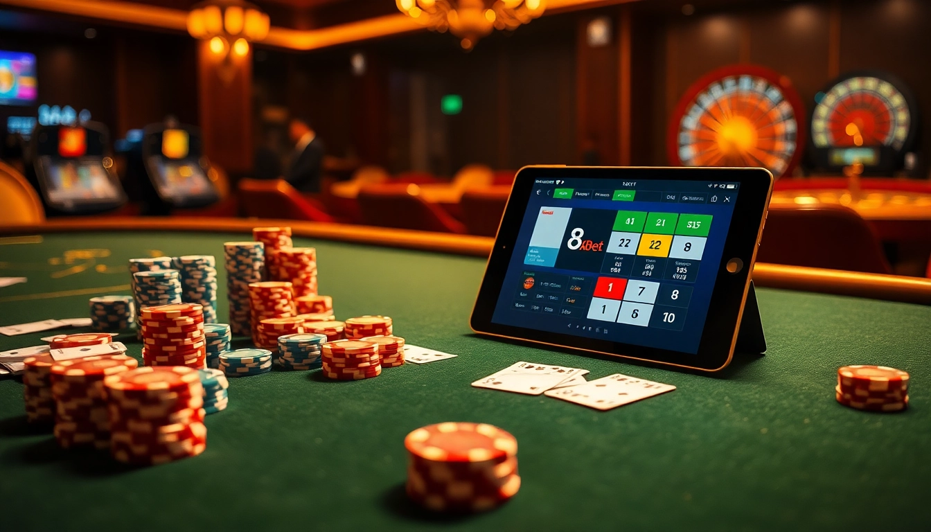 Experience the excitement of online gambling with 8xbet tải by engaging in thrilling card games and slots.