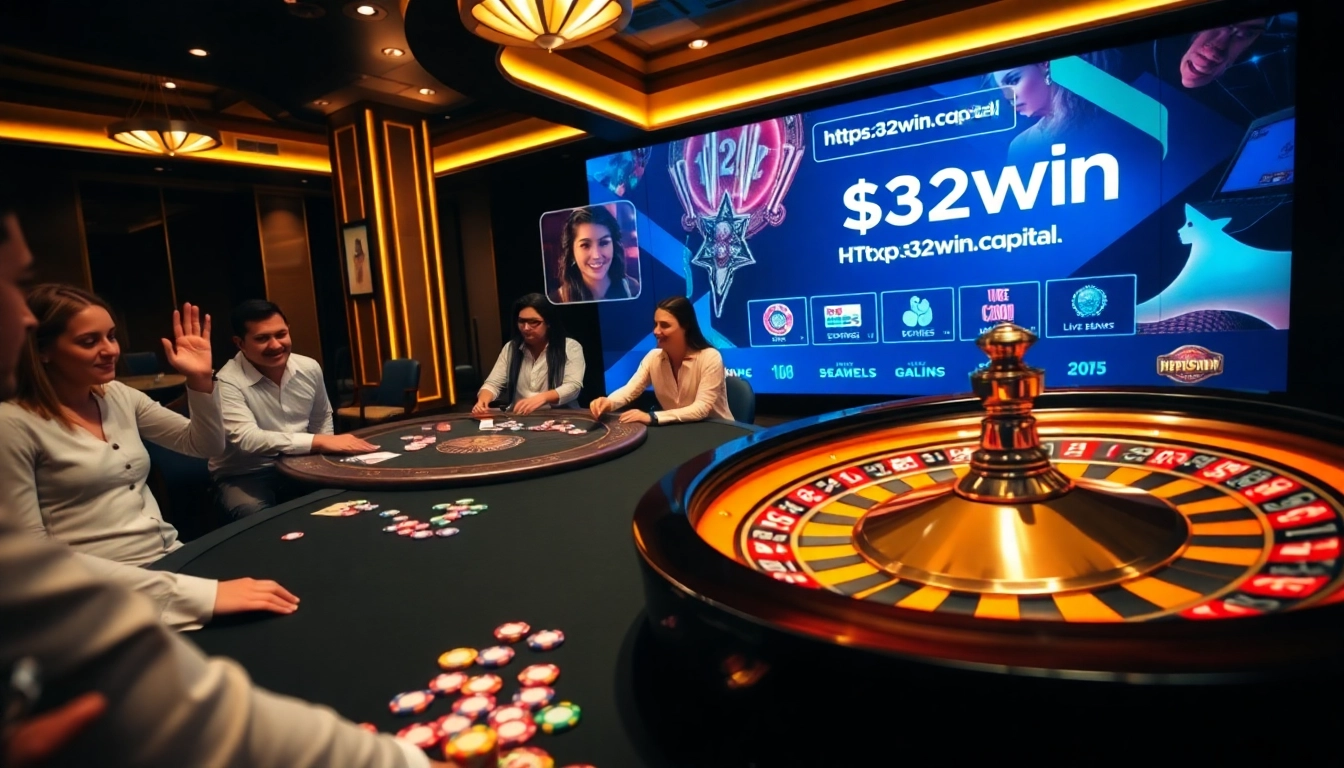 Join the action at https://32win.capital/ with professional poker gameplay and exciting casino visuals.