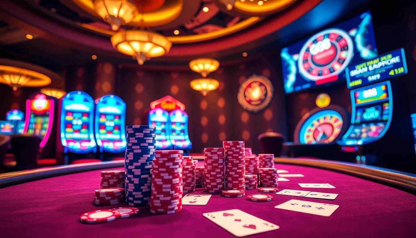 Join the excitement at https://gg88.shop/ with vibrant poker tables and stunning slot machines.