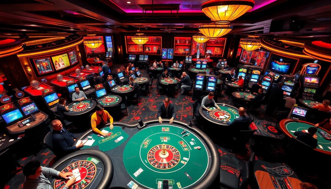 Experience thrilling gameplay at https://xx88.boats/ with vibrant casino tables and dynamic slot machines.
