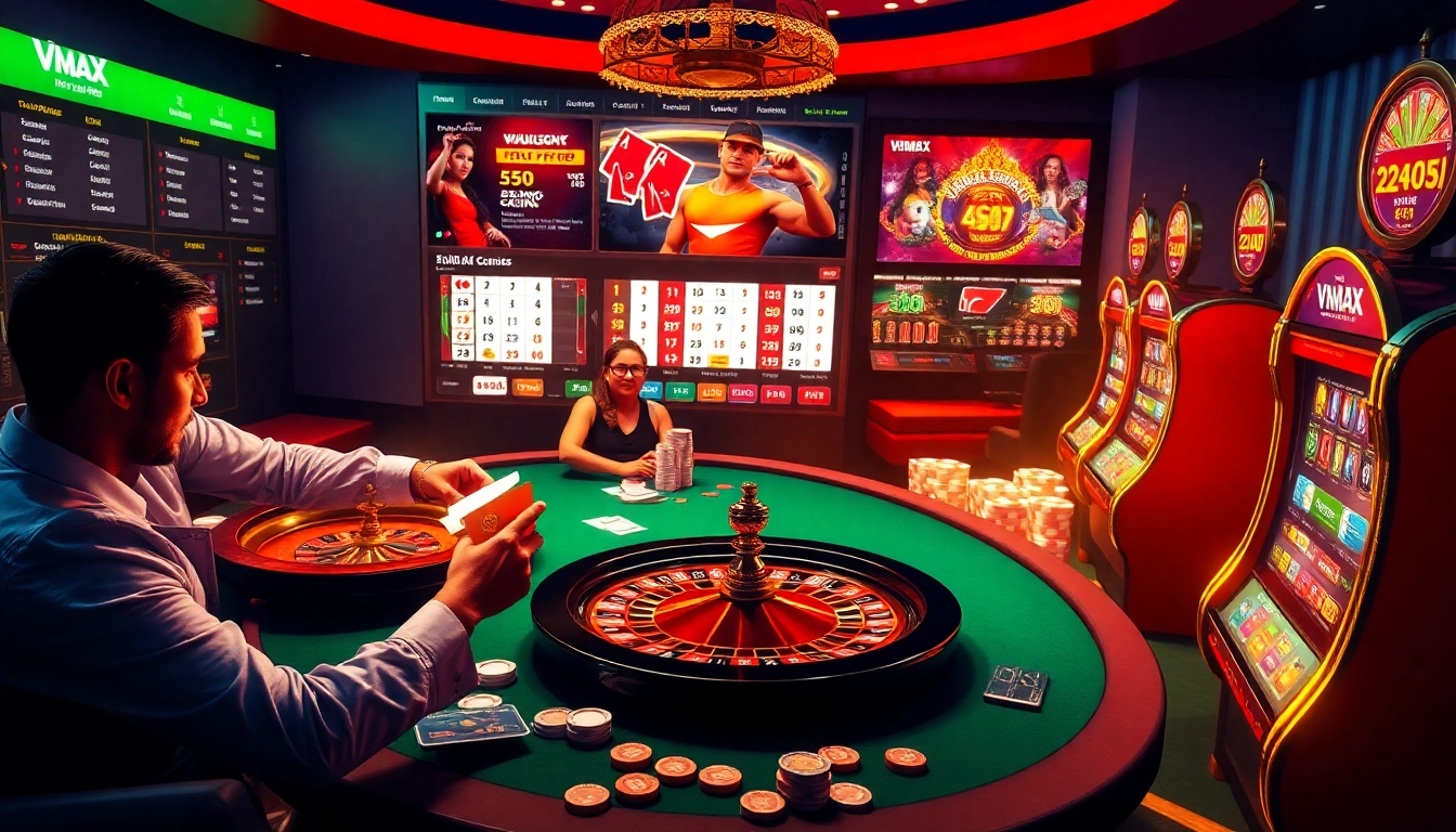 Engage with thrilling gameplay at https://vmaxso.uk/ showcasing vibrant poker and roulette experiences.