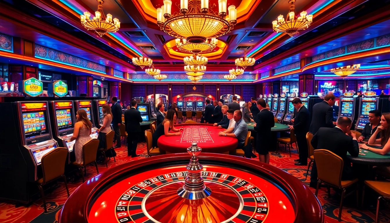 Experience luxury gaming at https://hanoiculturetravel.com/ with a vibrant casino atmosphere featuring roulette and poker action.