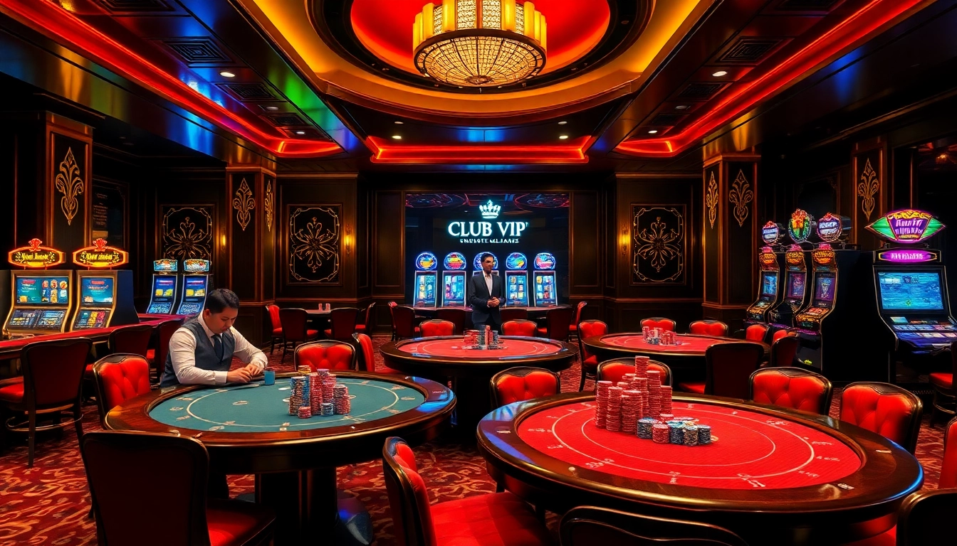 Gambling excitement at Clube VIP HHBET with poker tables, exclusive bonuses, and luxury.
