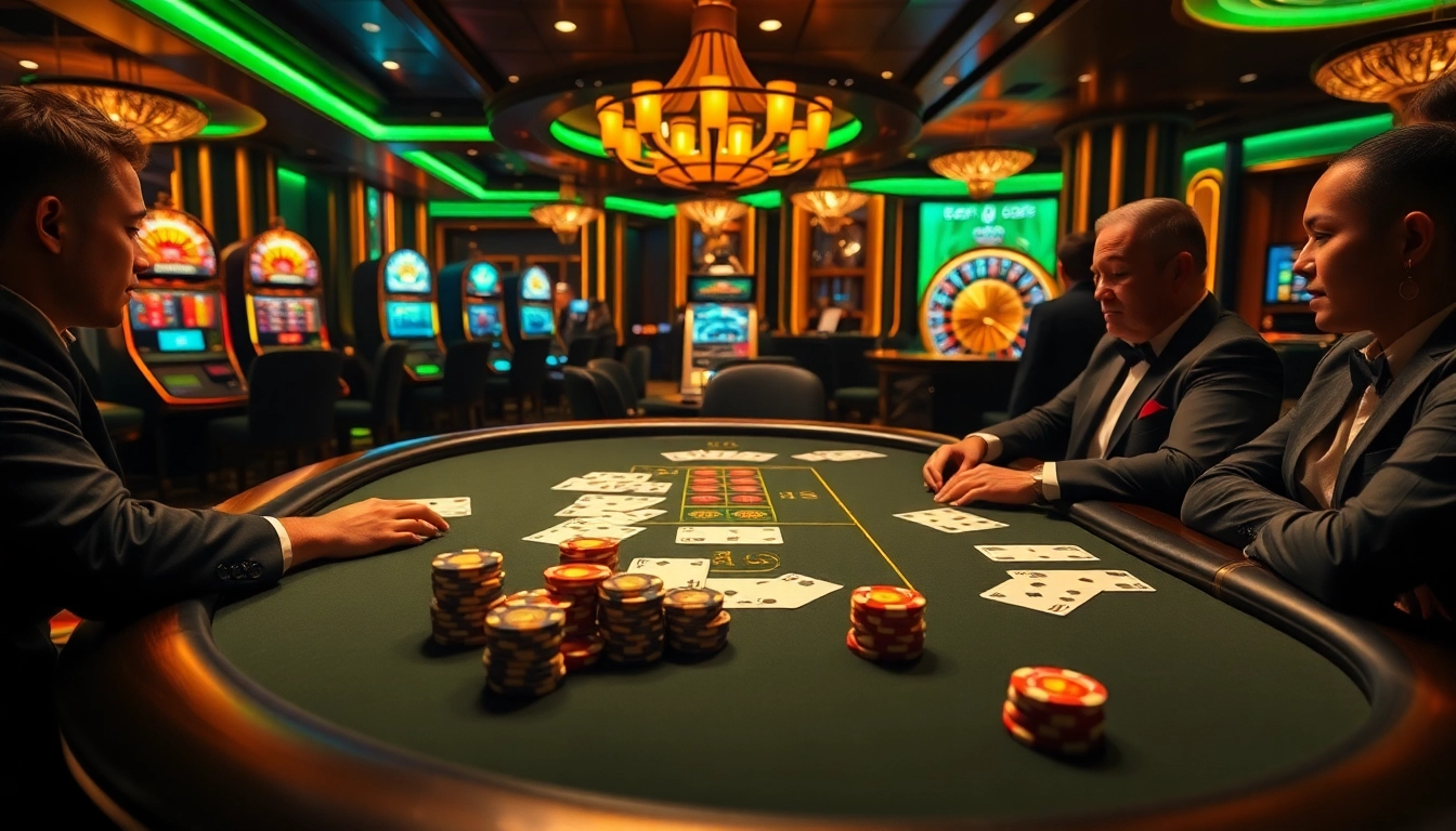 Experience high-stakes poker excitement at https://vj88.com/ with vibrant casino ambiance and stylish players.