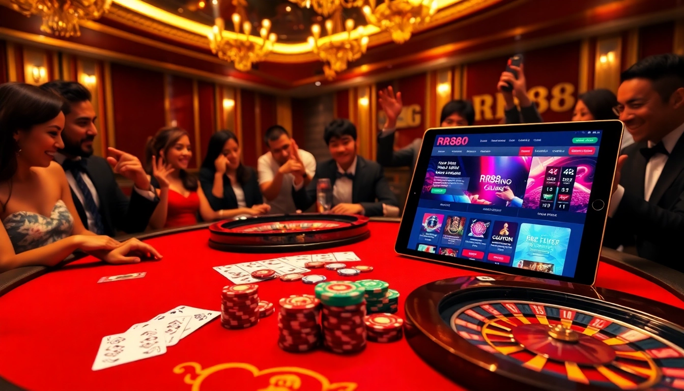 Experience thrilling gambling action at https://rr88sn.com/ with poker chips and stylish casino elements.