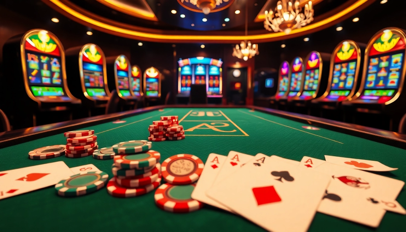 Experience a vibrant gambling atmosphere with poker games at https://www.eejl33.com/ featuring luxury gaming elements.