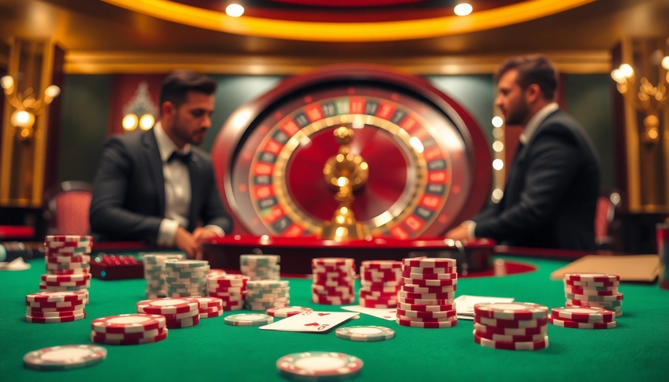 Experience thrilling high-stakes poker at https://vb88.social/ with vibrant chips and engaging players.