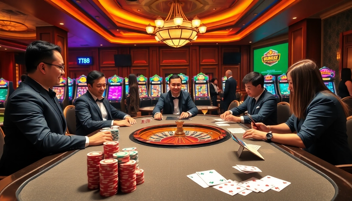 Vt88 nhà cái offers exciting gambling experiences with professional dealers and vibrant casino games.