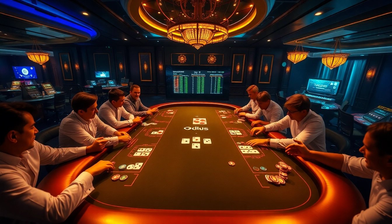 Experience the thrill of gaming at https://debet.hot/ while players engage in high-stakes betting.