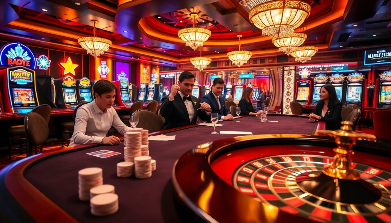 Experience the thrill of fun79 with dynamic poker and exciting slot games in a vibrant casino