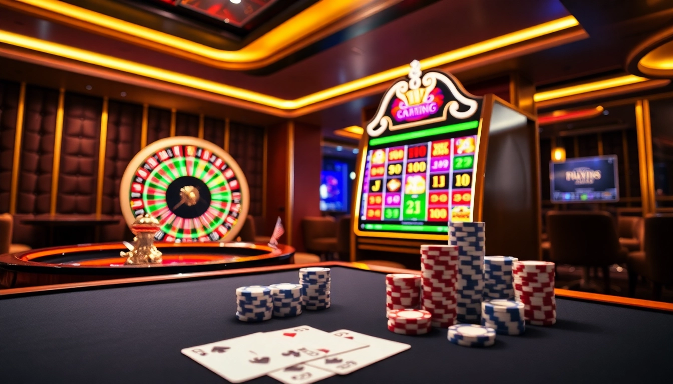 Experience thrilling gameplay at S8 casino with vibrant tables and exciting slots.
