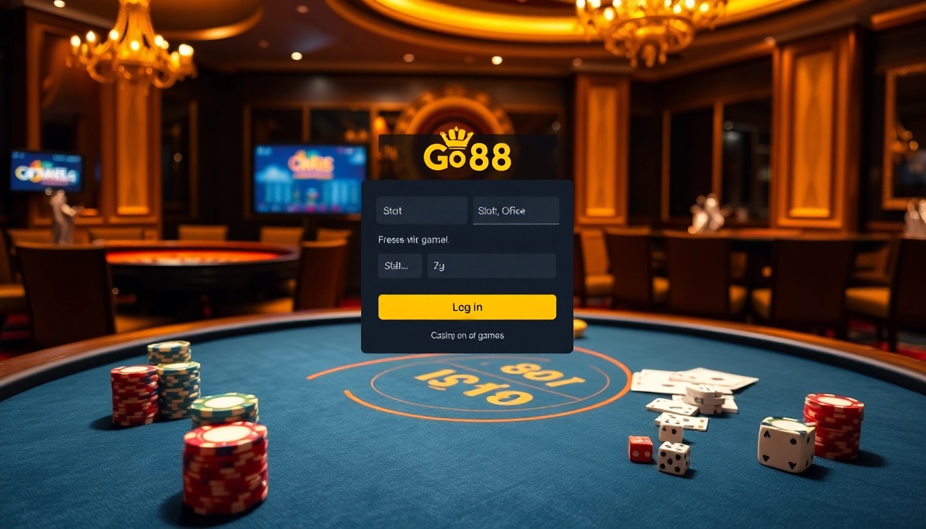 Experience the thrill of go 88 đăng nhập with luxurious casino elements and interactive gaming.