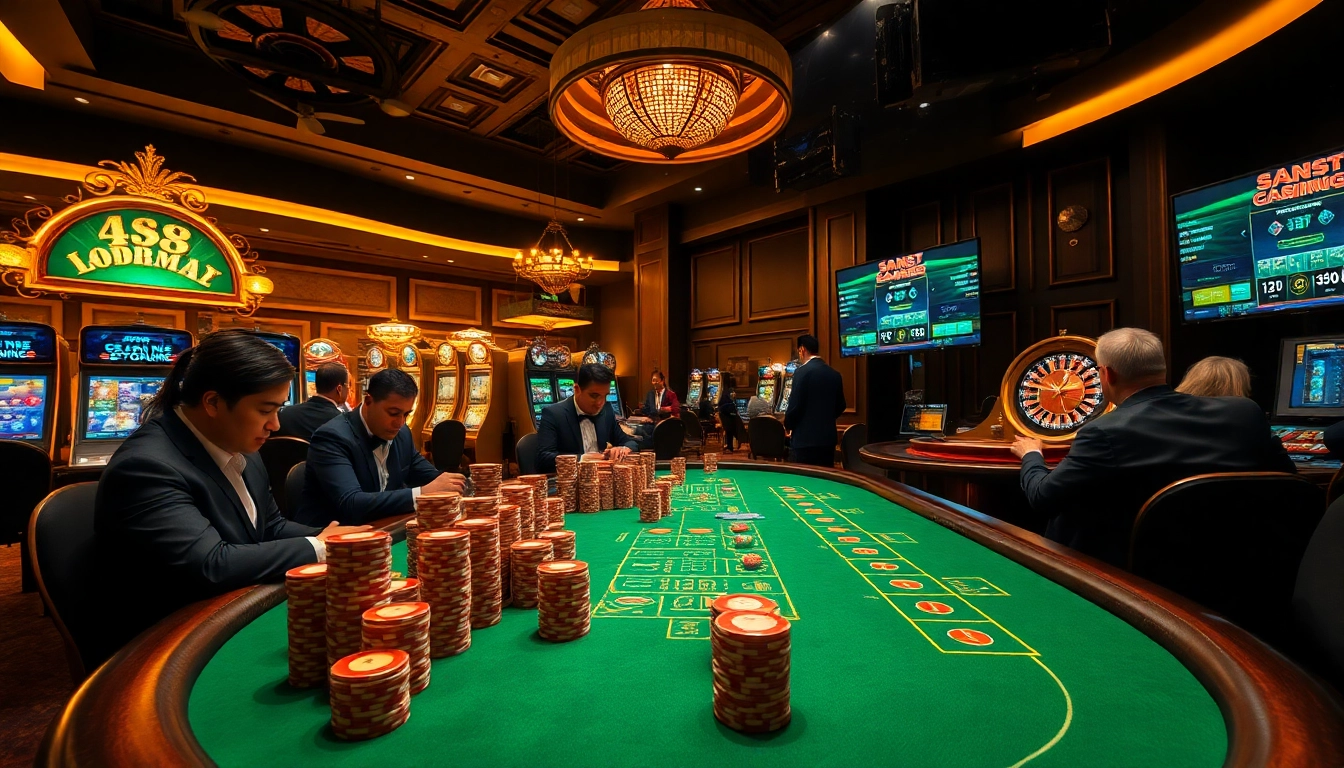 Engage in thrilling gambling strategies with luxury casino elements featuring s8.