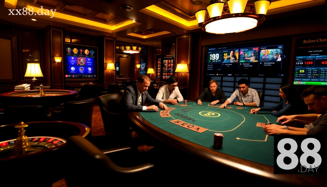 Experience the thrill of gaming at https://xx88.day/ with engaging casino elements.