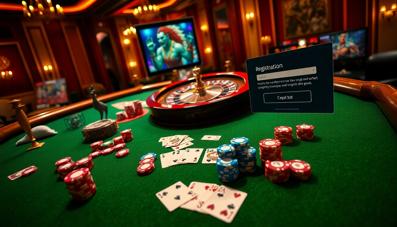 สมัคร Hearthstone while strategically placing bets at a luxurious casino table with vibrant colors.