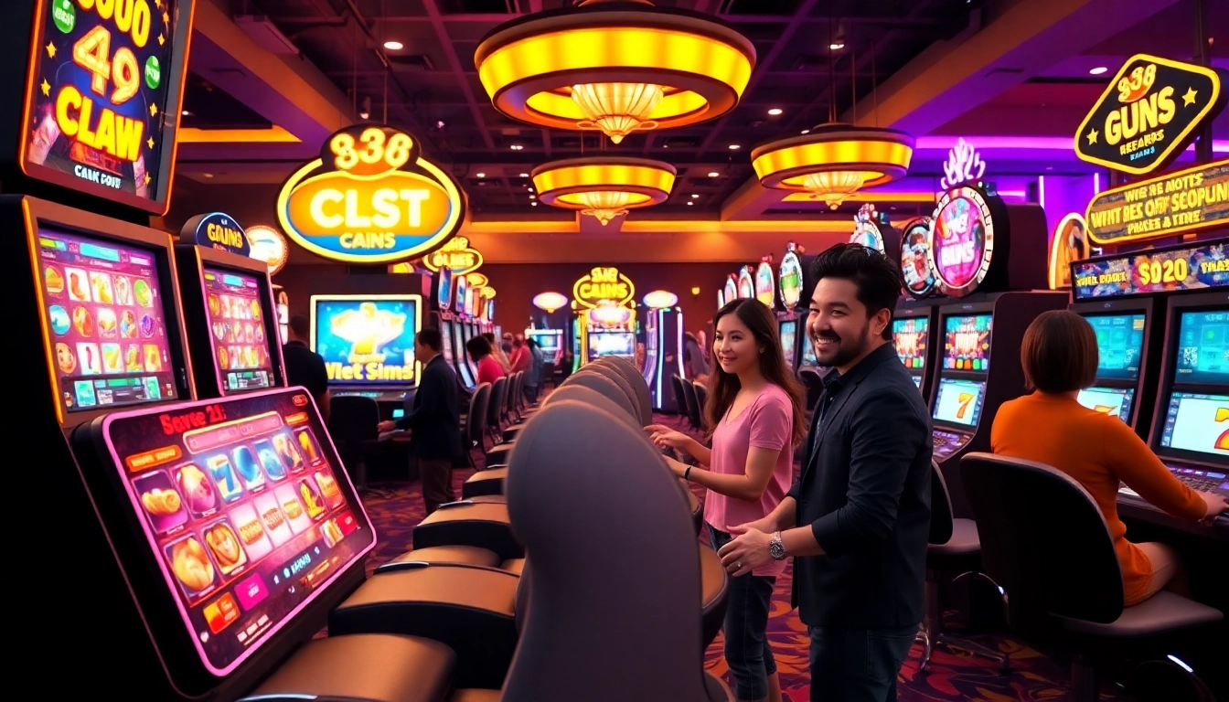 GO 88 gaming platform showcasing vibrant casino environment and excited players.