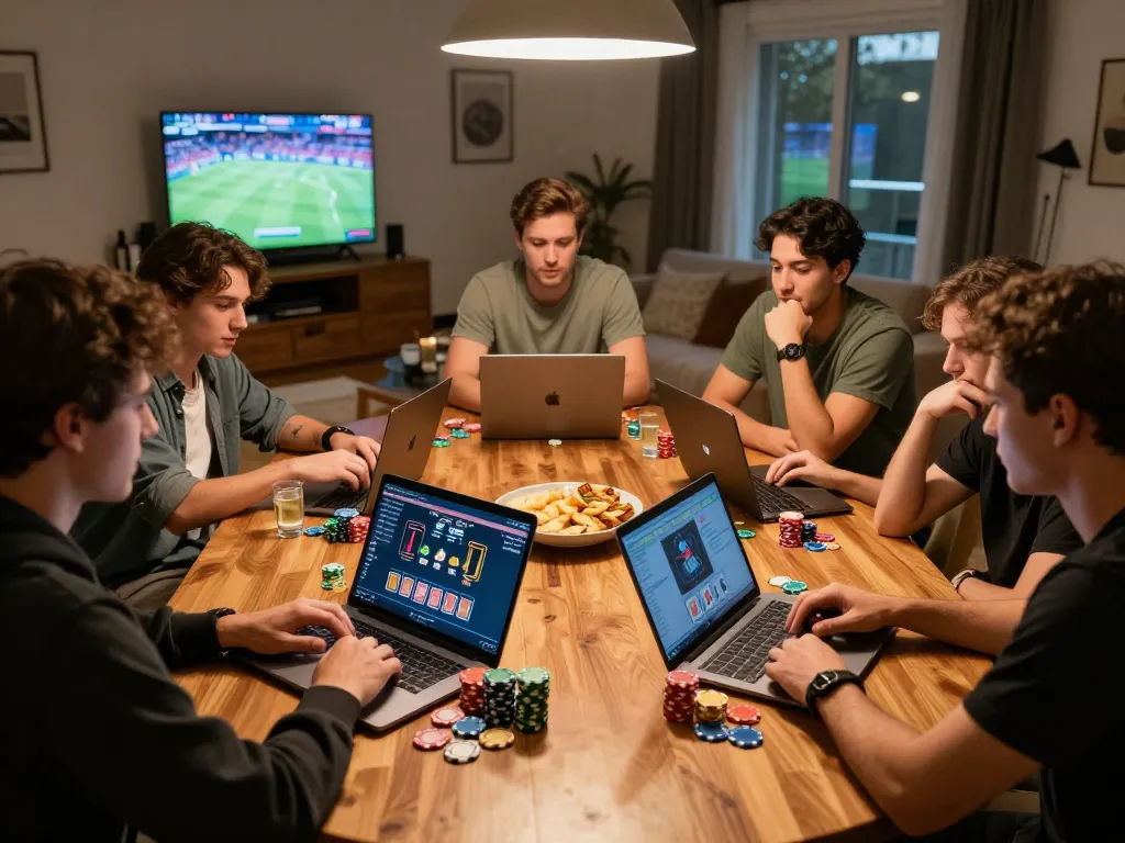 Experience aman788 slot online action with friends during an exciting home poker game night