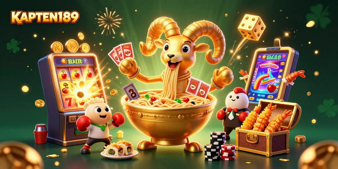 KAPTEN189 mengundang Anda berpartisipasi dalam permainan slot online dengan jackpot yang menarik dan simbol keberuntungan.