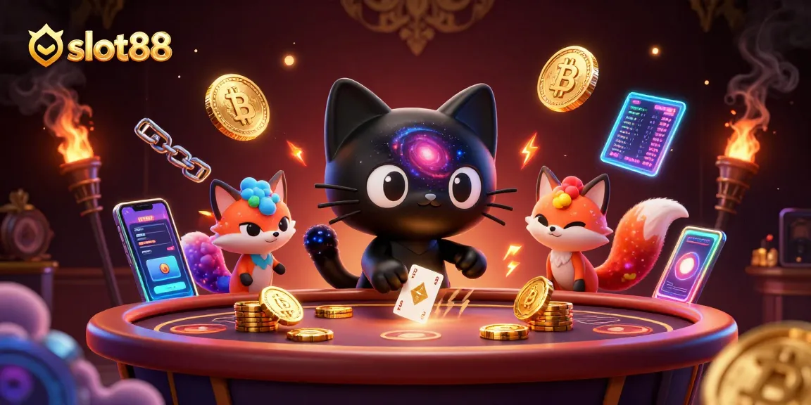Menangkan slot88 dengan strategi terbaik dan simbol keberuntungan di meja kasino cosmic.