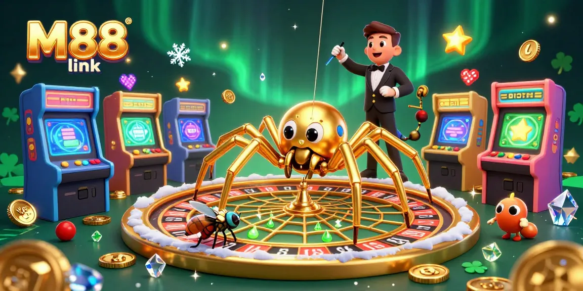 Experience thrilling bets with M88 link at the roulette wheel, featuring captivating gaming elements.